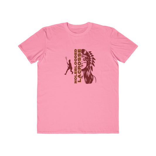 Noleblooded Athletics - Ladies Lacrosse Unisex Lightweight Double-Sided, Spirit Tee