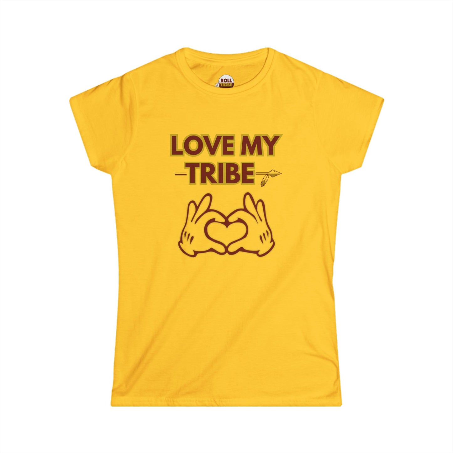 Roll Tribe "Love My Tribe" Women's Softstyle Tee