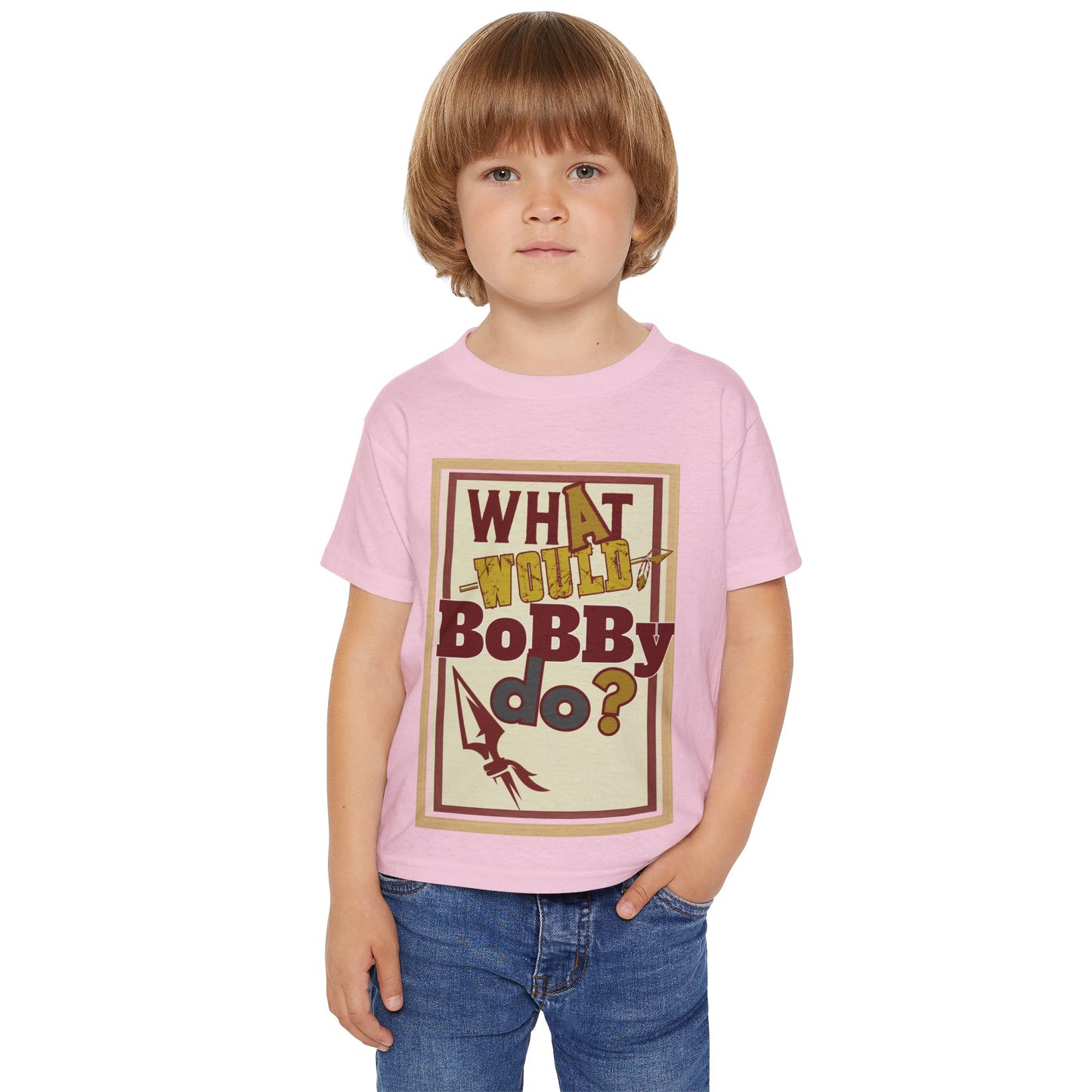 Tribe Traditions "What Would Bobby Do?" Double-Sided, Toddler T-Shirt