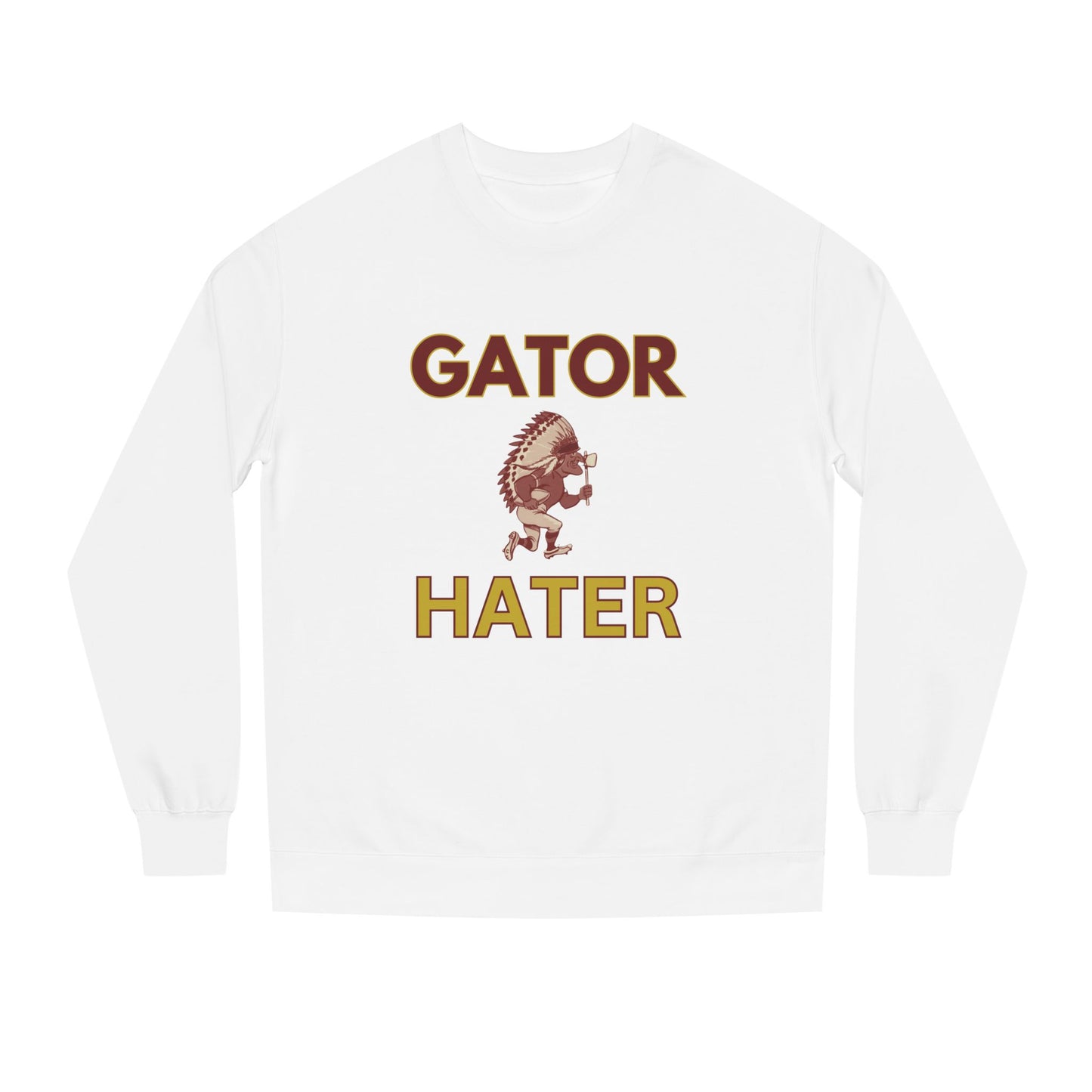Roll Tribe - "GATOR HATER"  Unisex Crew Neck Sweatshirt
