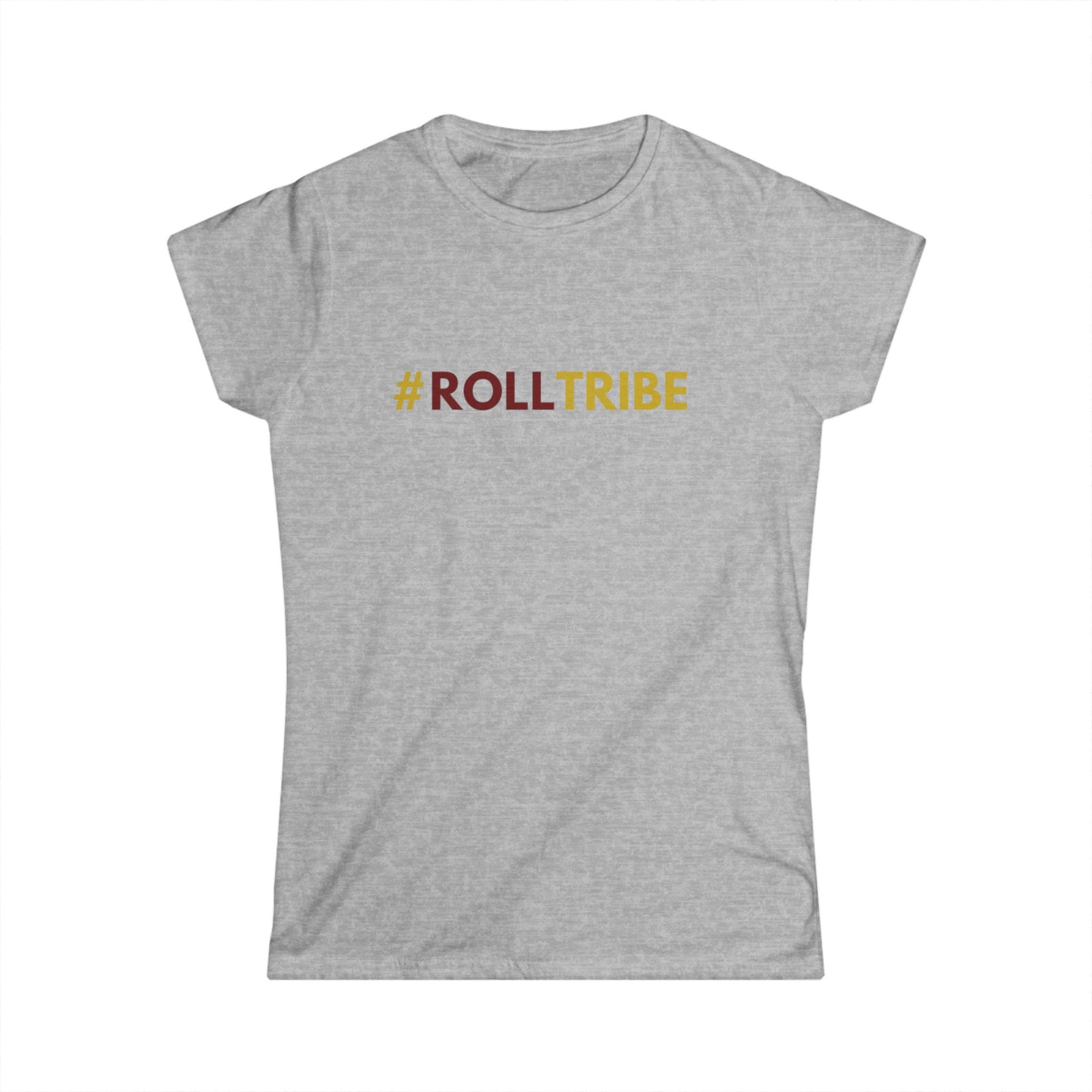 Roll Tribe - "#ROLLTRIBE"  Women's Softstyle Tee