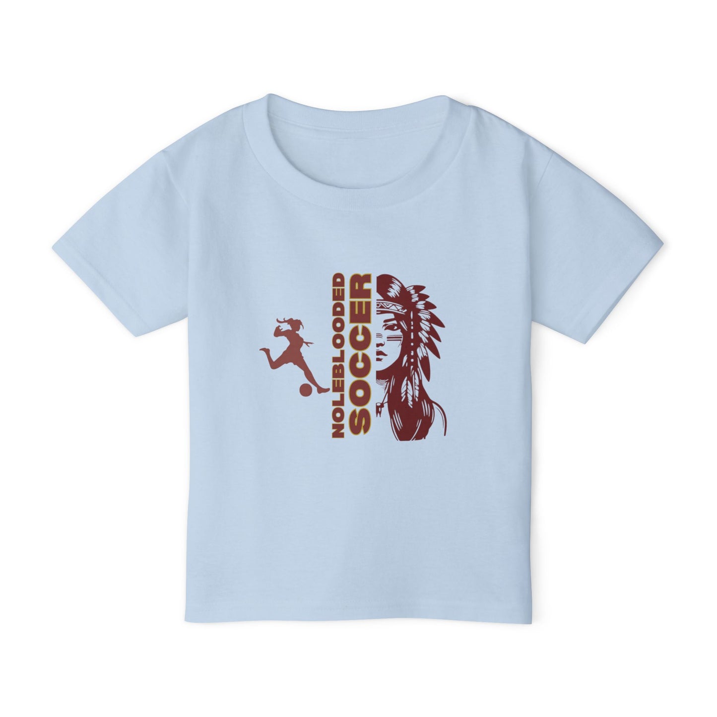 Noleblooded Athletics - Ladies Soccer Kids Double-Sided, Graphic T-Shirt