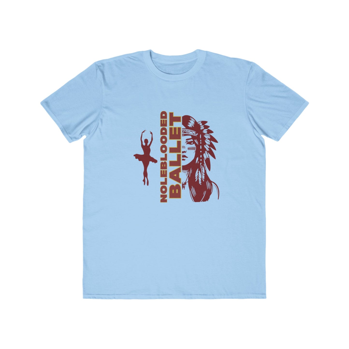 Noleblooded Athletics - Ballet Men's Lightweight, Double-Sided, Tee