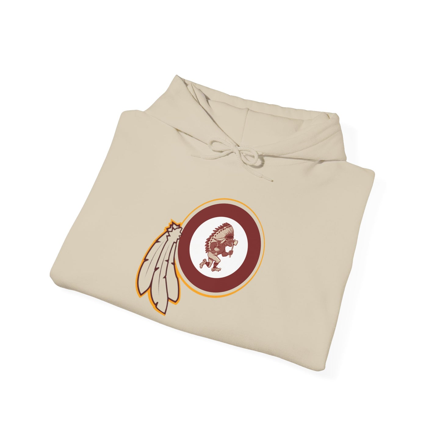 Gameday "Circled Chief" Unisex Heavy Blend™ Hooded Sweatshirt
