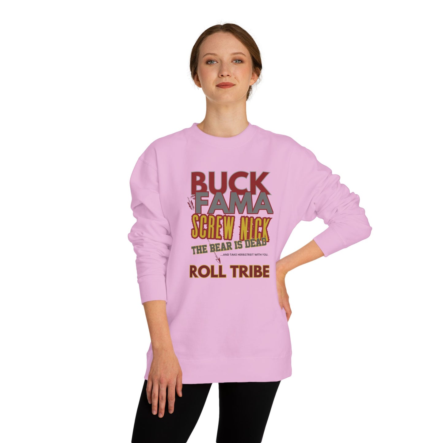 Roll Tribe "Screw Nick" Unisex Crew Neck Sweatshirt