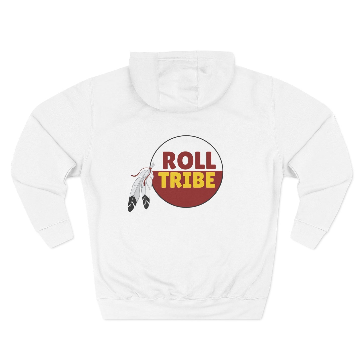 "Tallahassee Tribe" Three-Panel, Embroidered Fleece Hoodie