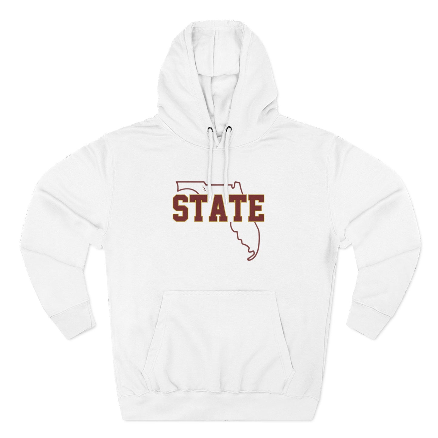 Roll Tribe "STATE X STATE" Three-Panel Fleece Hoodie