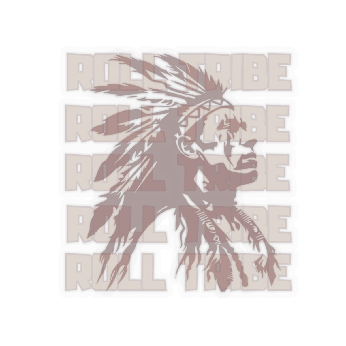 "Roll Tribe Osceola" Kiss-Cut Stickers