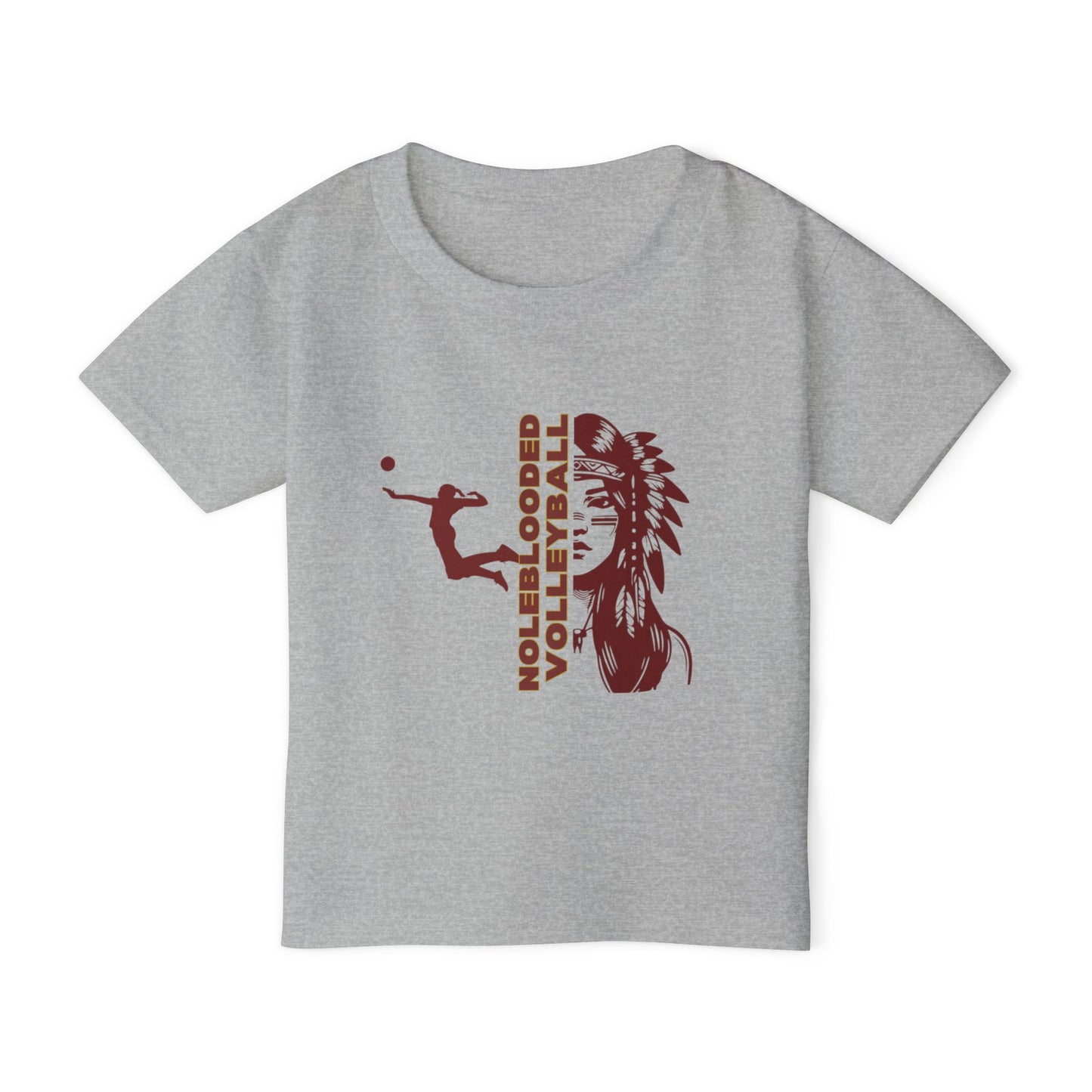 Noleblooded Athletics - Ladies Volleyball Double-Sided, Toddler T-Shirt