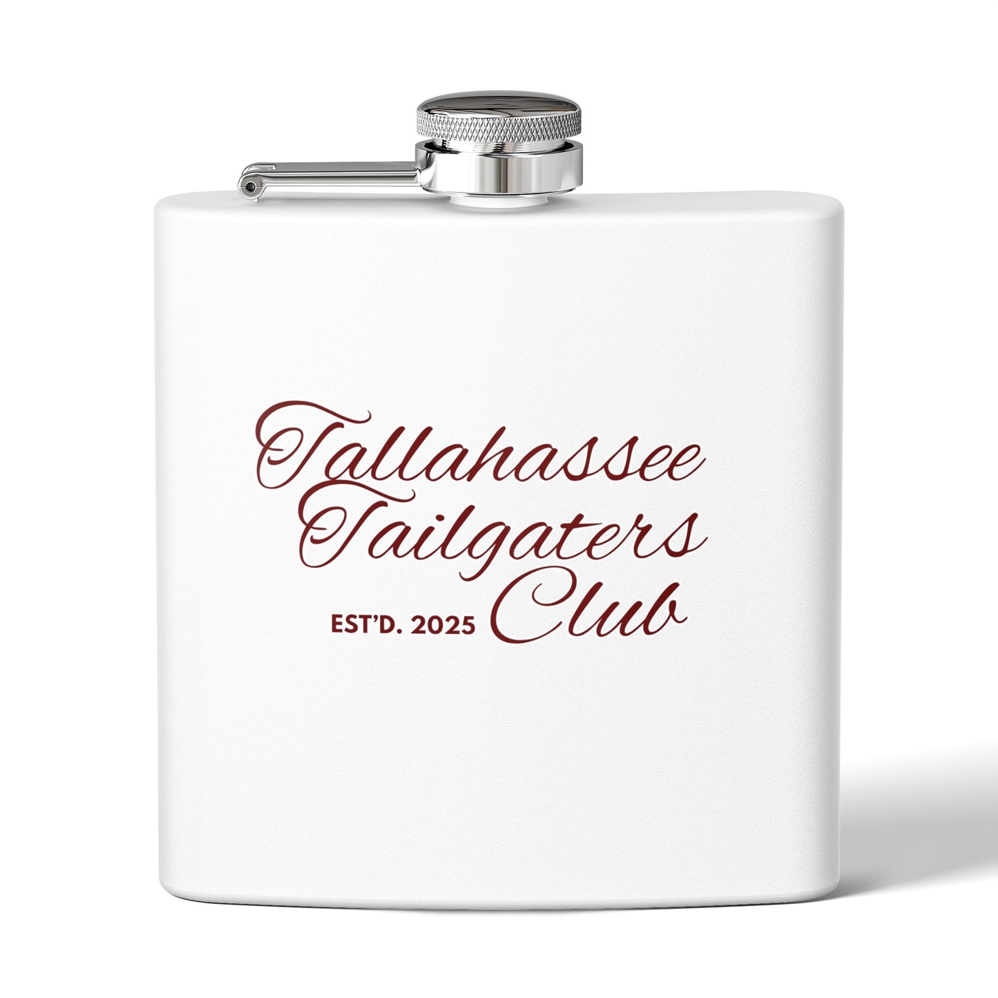 Gameday - "Tallahassee Tailgaters Club" Stainless Steel Flask - 6oz