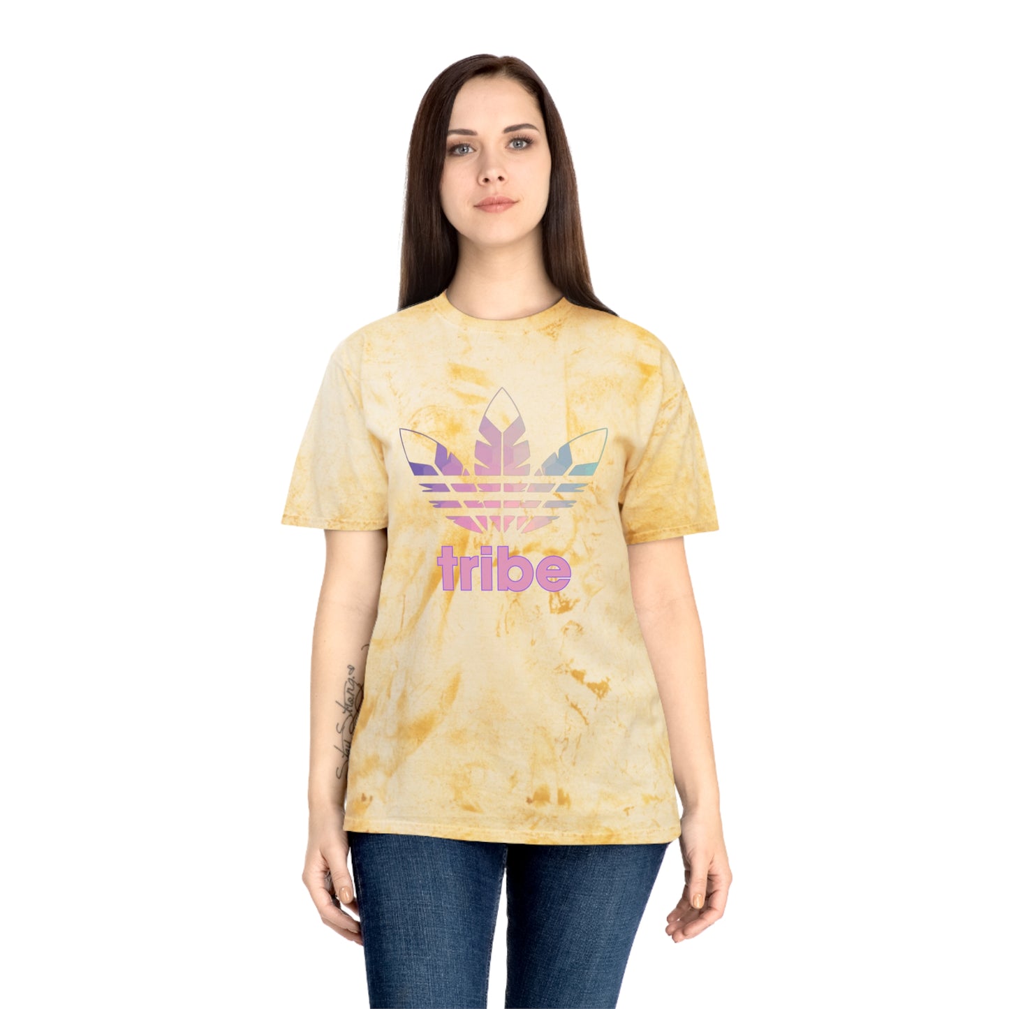 3 Feathers "Trippy Tribe" Women's Color Blast T-Shirt