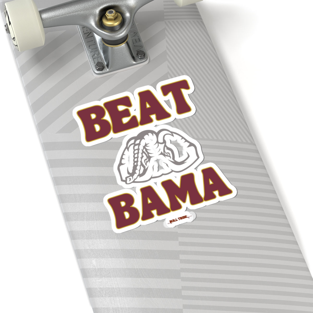 Beat Bama Kiss-Cut Stickers - NCAA Team Spirit Decal for Game Day