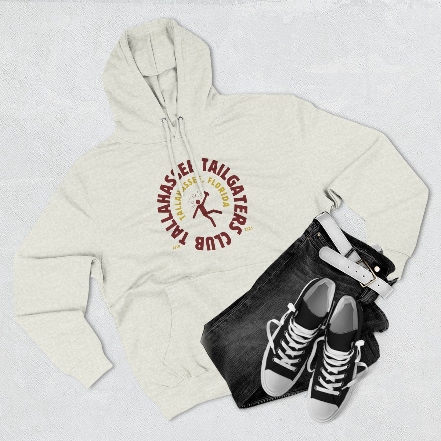 Roll Tribe - "Tallahassee Tailgaters Club"  Hoodie - Roll Tribe Design