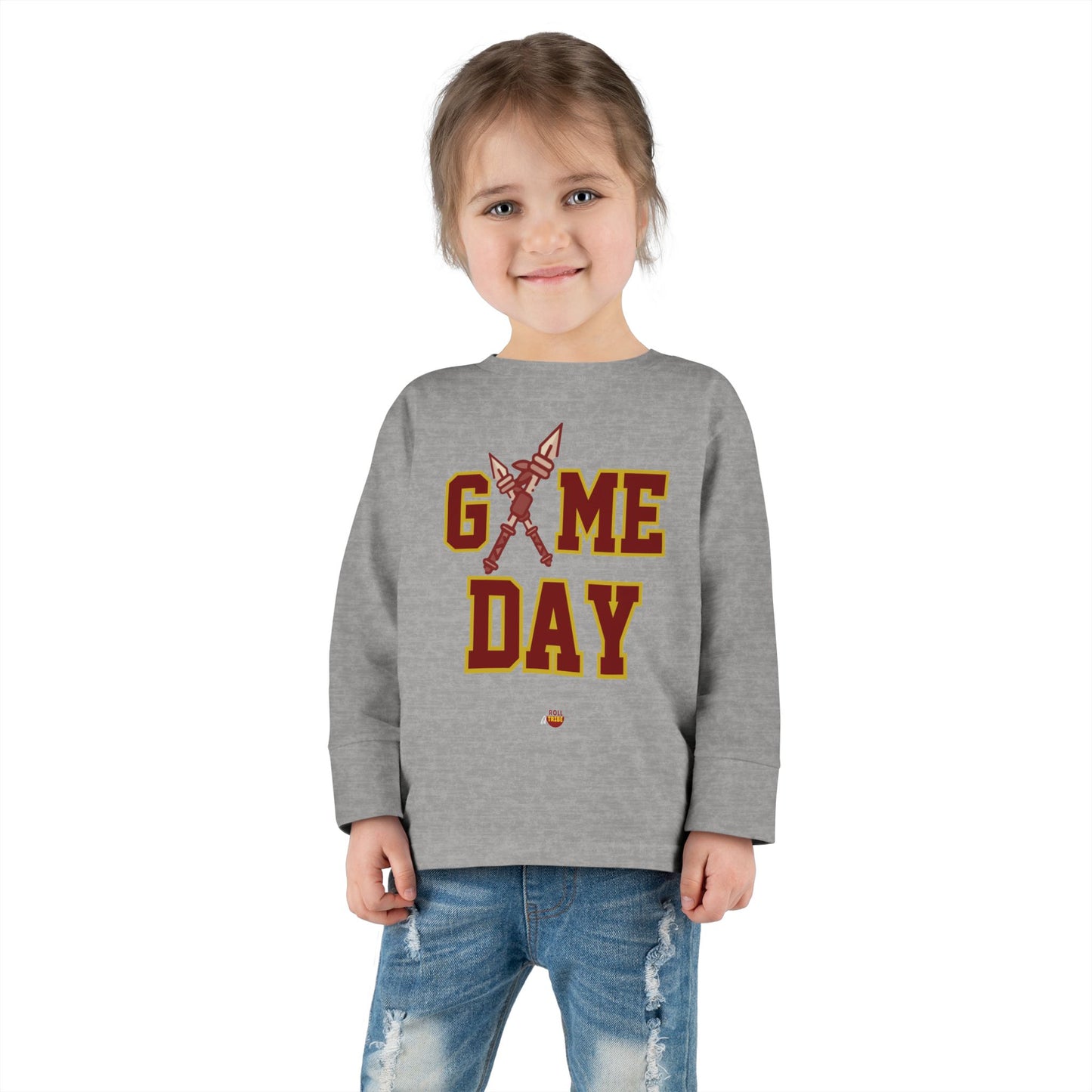 Roll Tribe "Game Day" Toddler Game Day Long Sleeve Tee