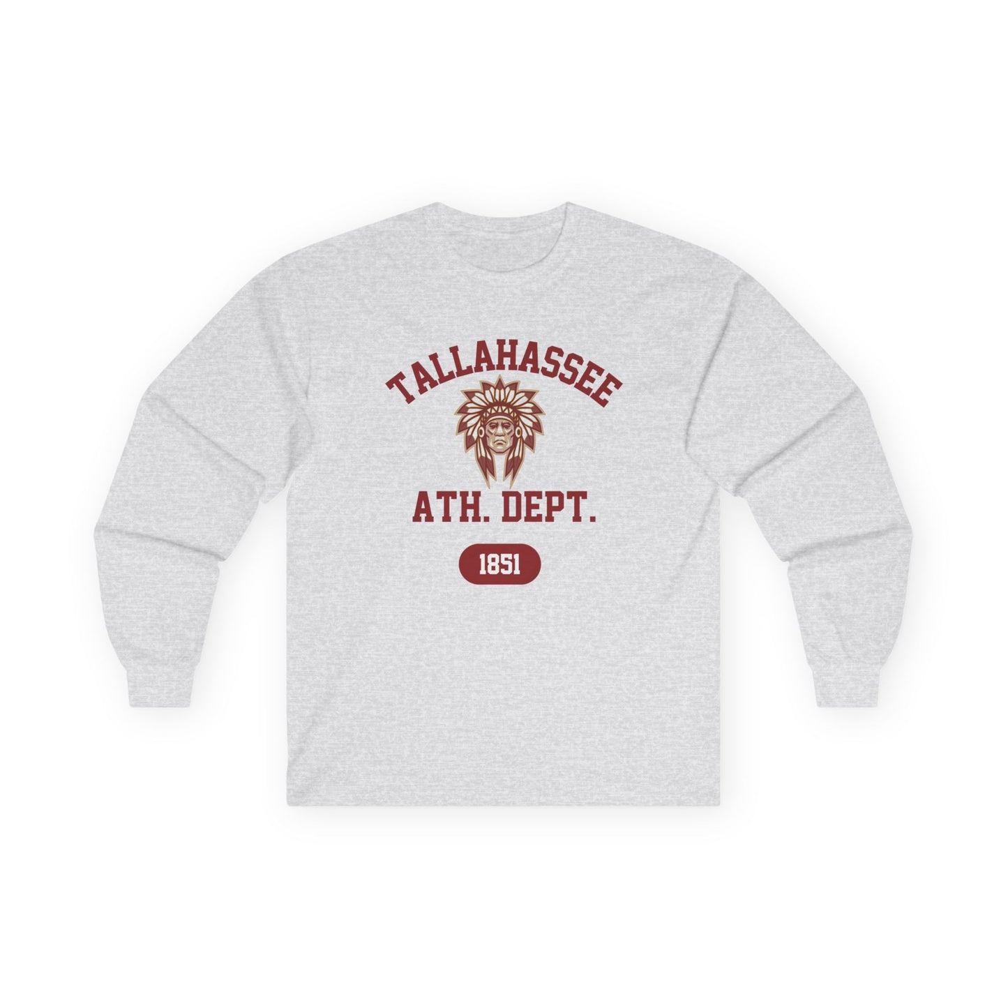 Tallahassee Athletic Dept. Double-Sided, Unisex Long Sleeve T-Shirt