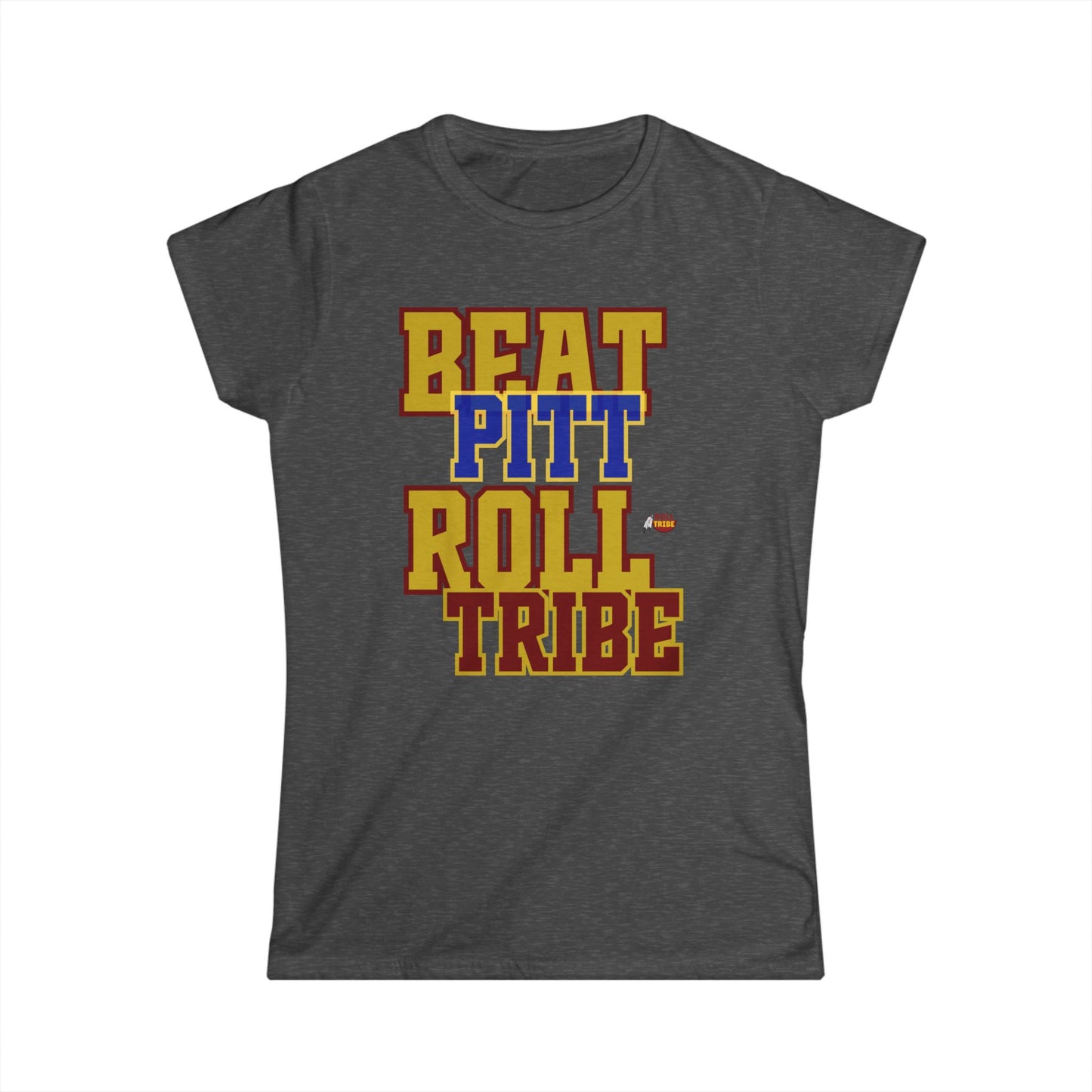 Roll Tribe - "Beat Pitt" Women's Softstyle Tee