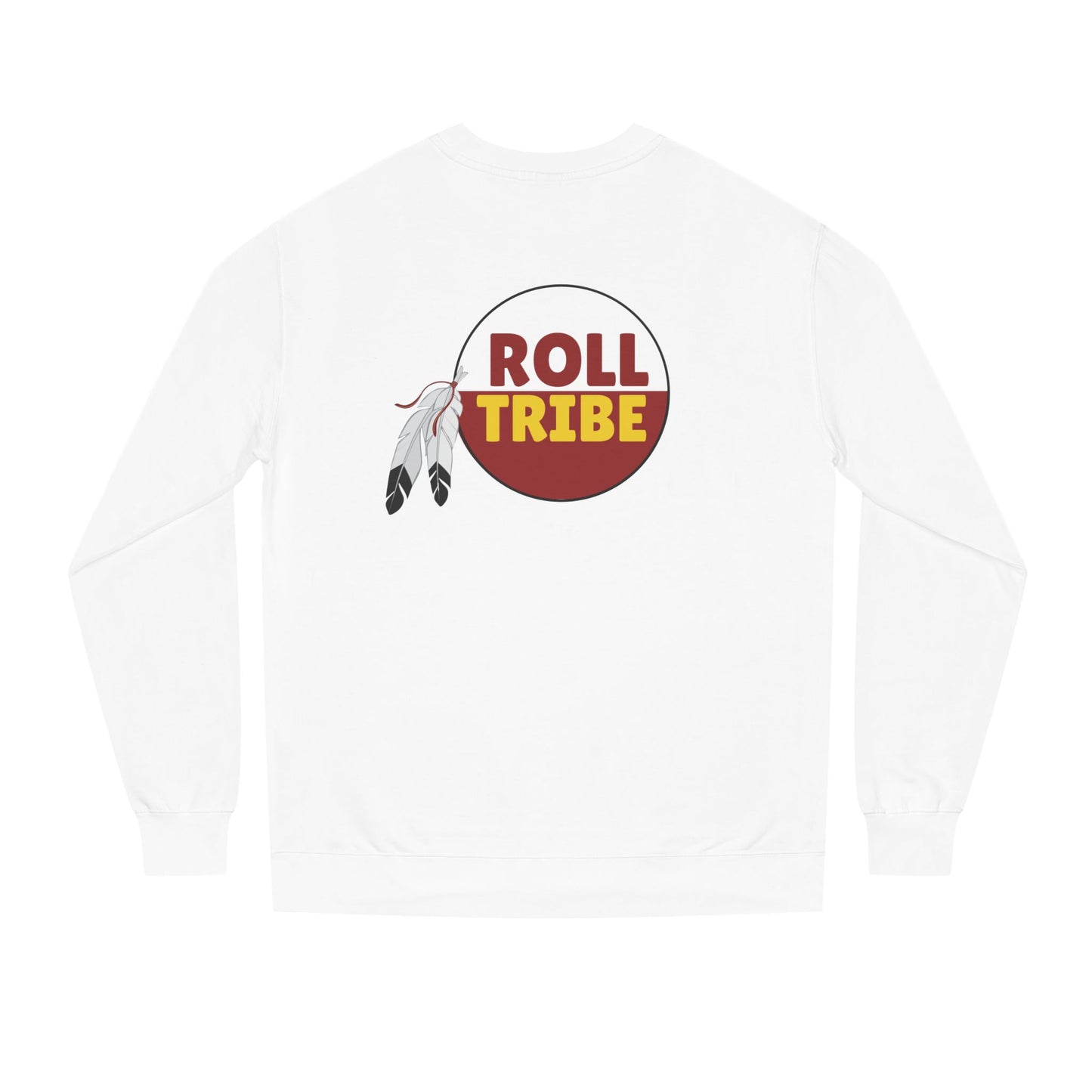 Roll Tribe "Cartoon Indian" Unisex Crew Neck Sweatshirt