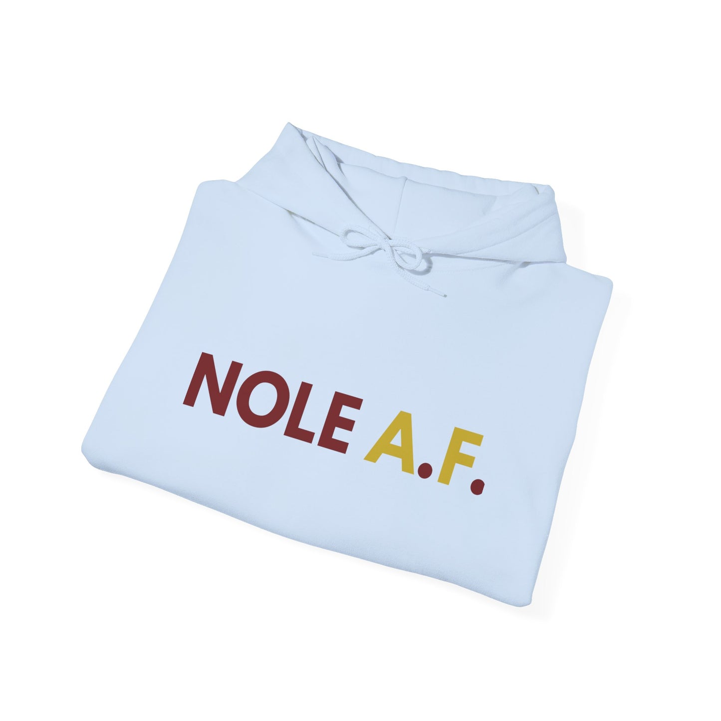 Gameday - "NOLE A.F." Unisex Hooded Sweatshirt