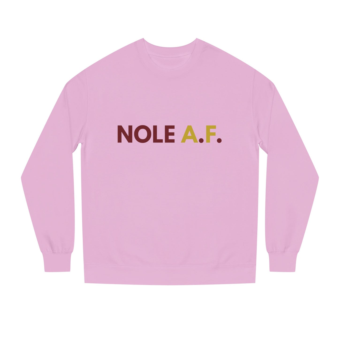 Gameday - "NOLE A.F."  Unisex Crew Neck Sweatshirt