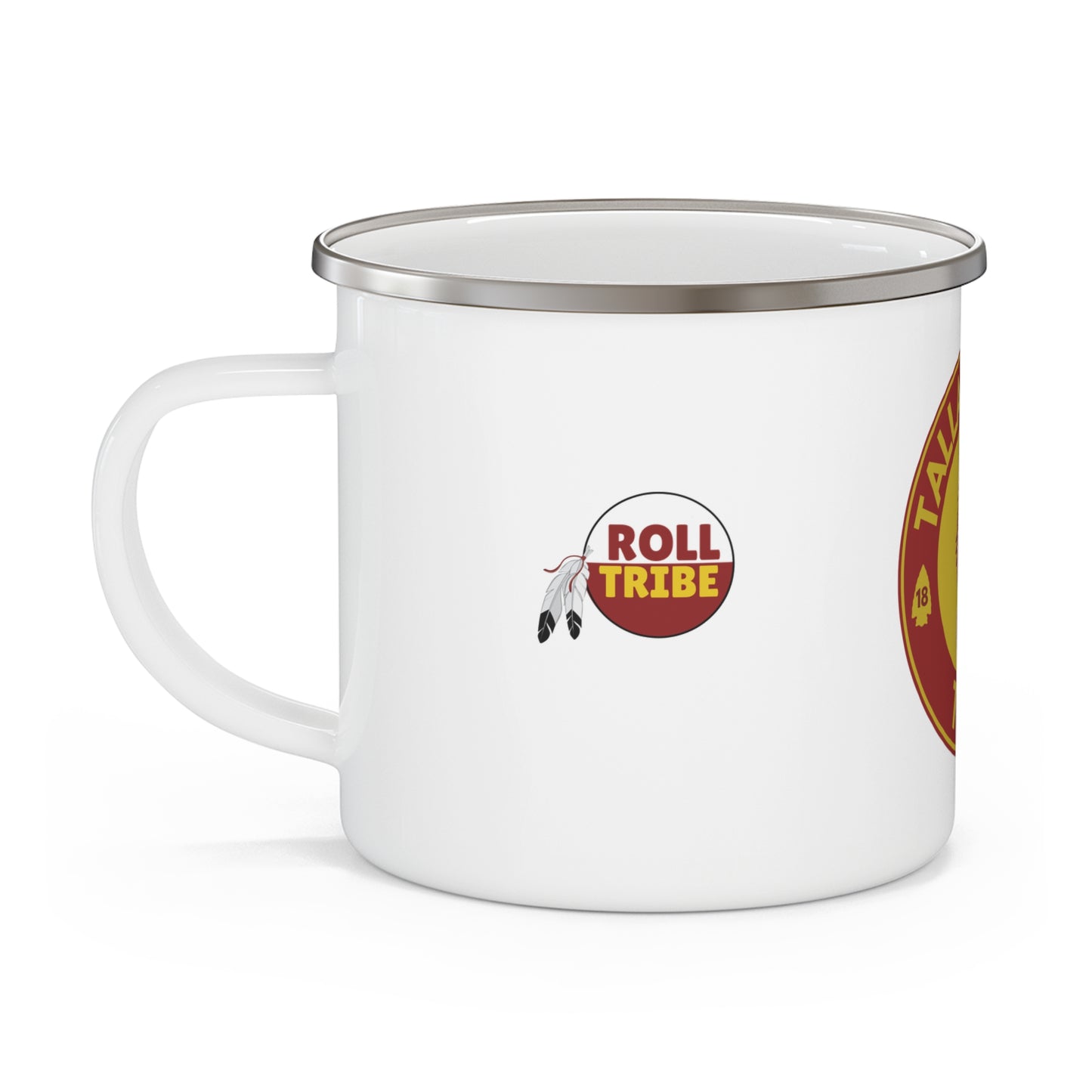 Roll Tribe "Tallahassee Tribe" Enamel Camping Mug