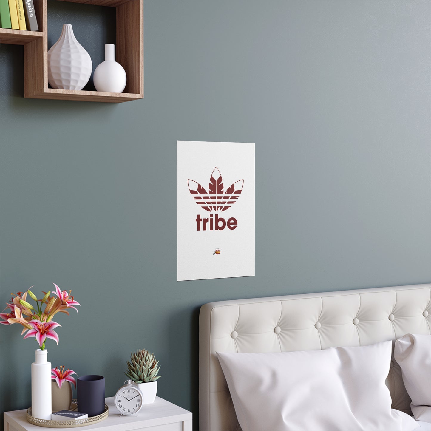 Tribe Indoor and Outdoor Silk Poster - Stylish Wall Art for Home and Garden