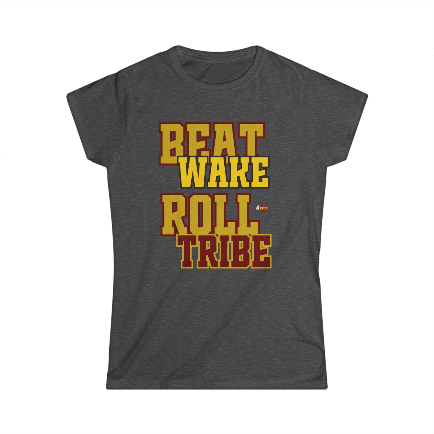 Roll Tribe "Beat Wake" Women’s Softstyle Tee Shirt