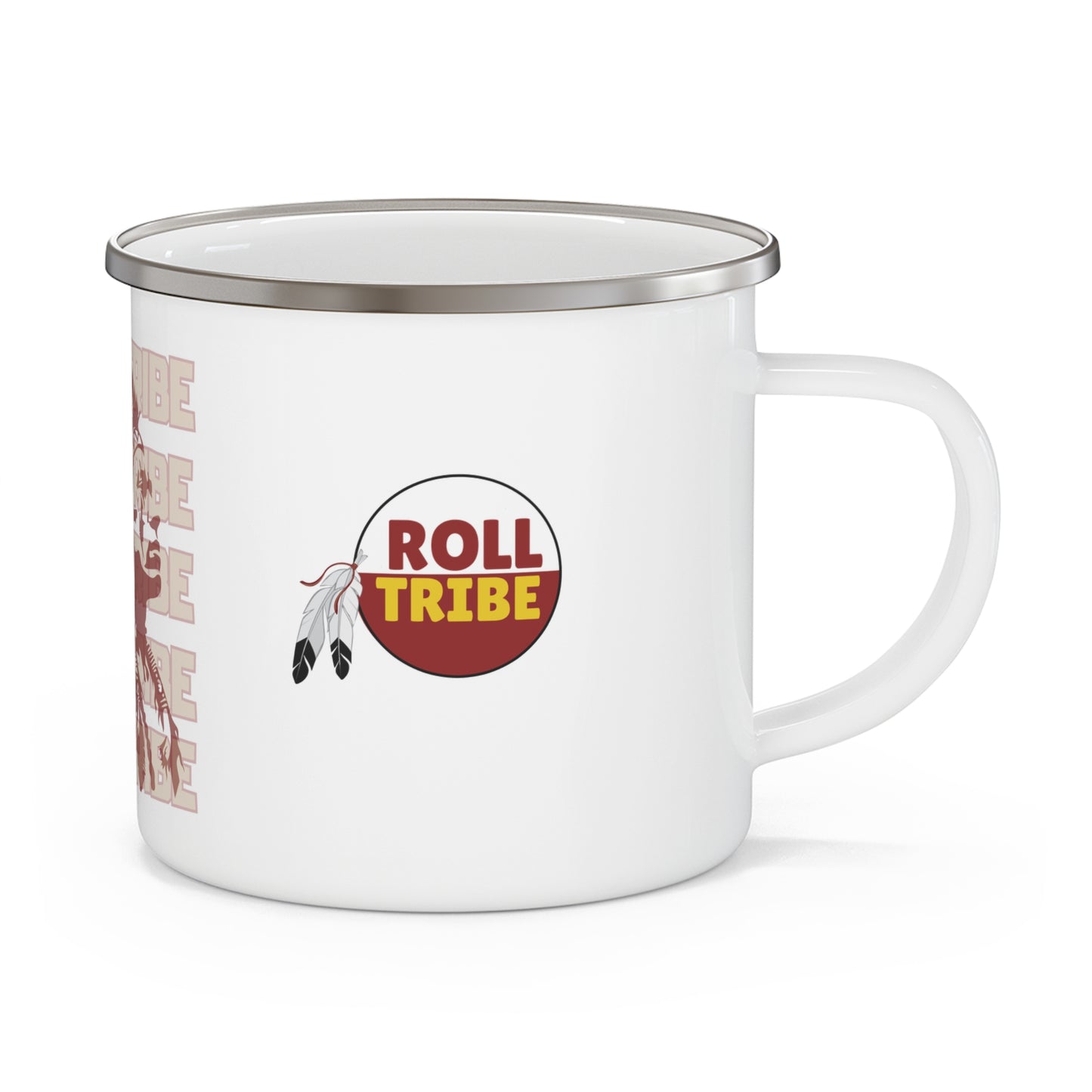 "Roll Tribe Osceola" Enamel Mug