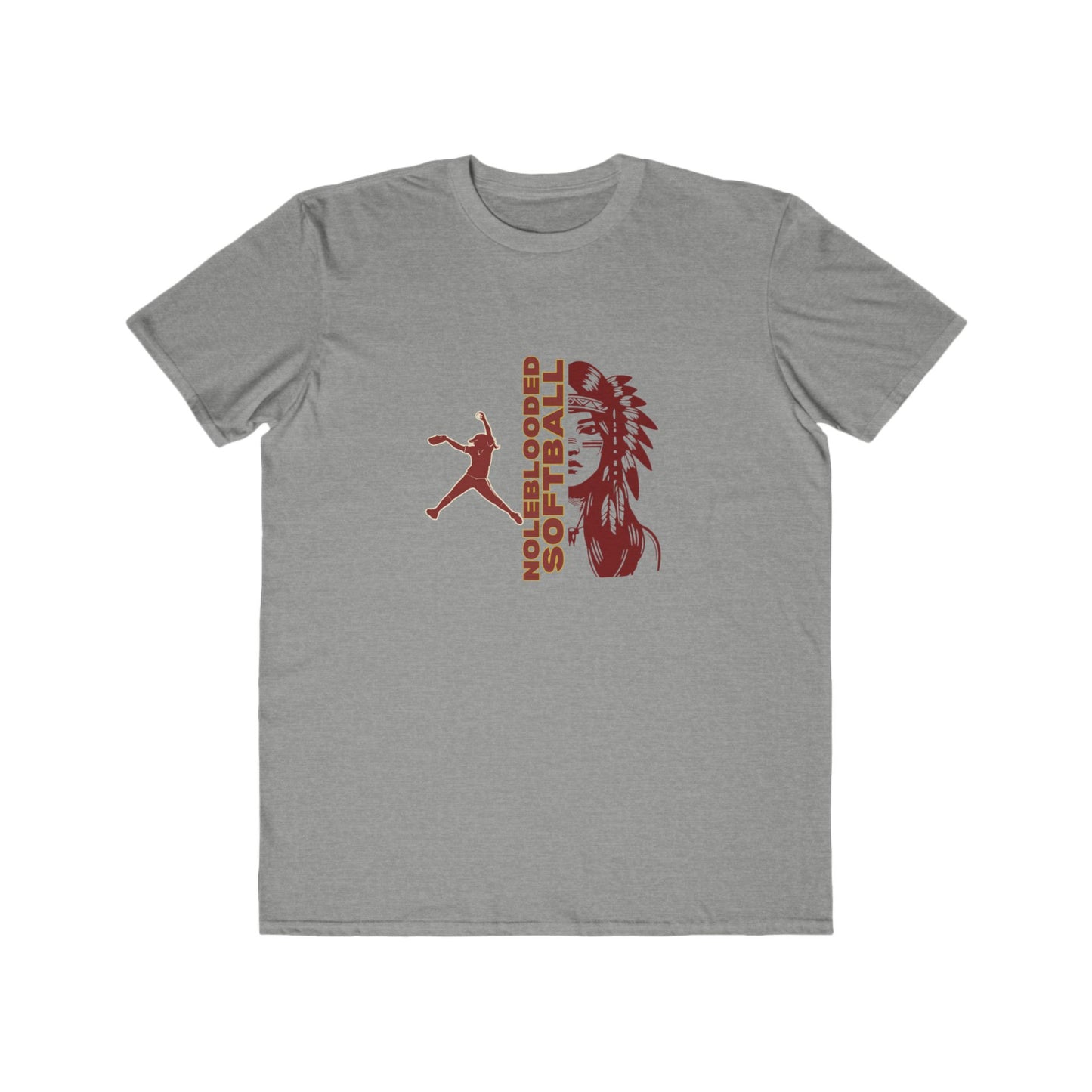 Noleblooded Athletics - Softball Unisex Double-Sided, Lightweight Fashion Tee