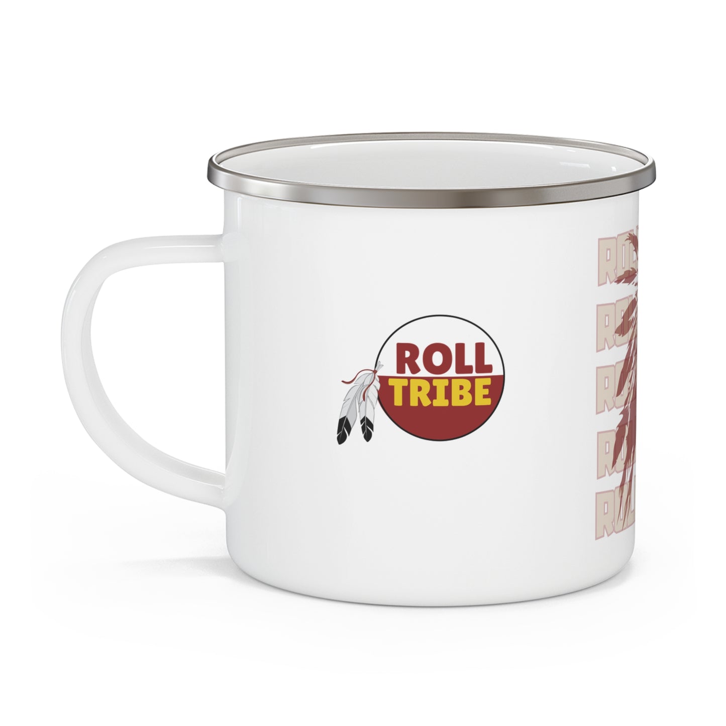 "Roll Tribe Osceola" Enamel Mug