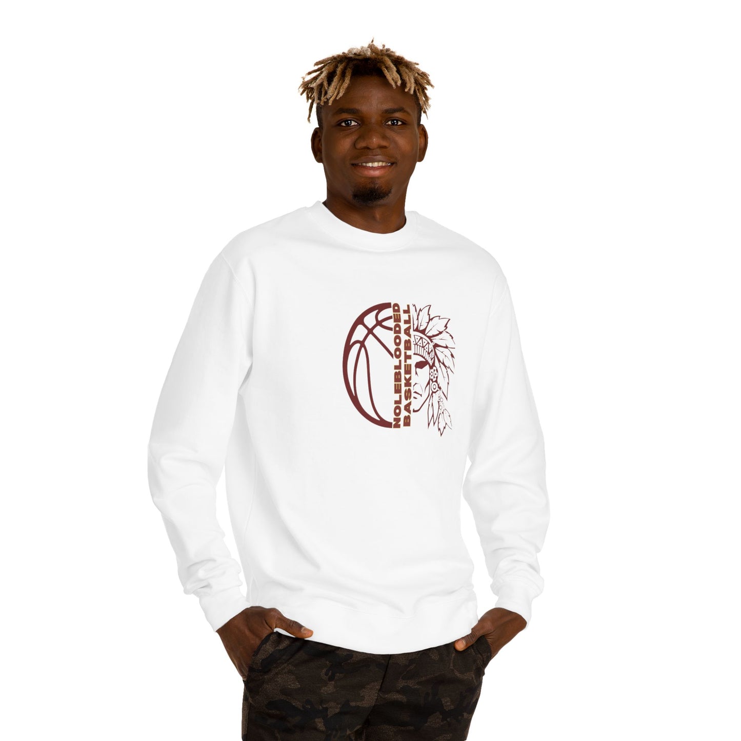 Noleblooded Athletics - Basketball Unisex Double-Sided, Sweatshirt