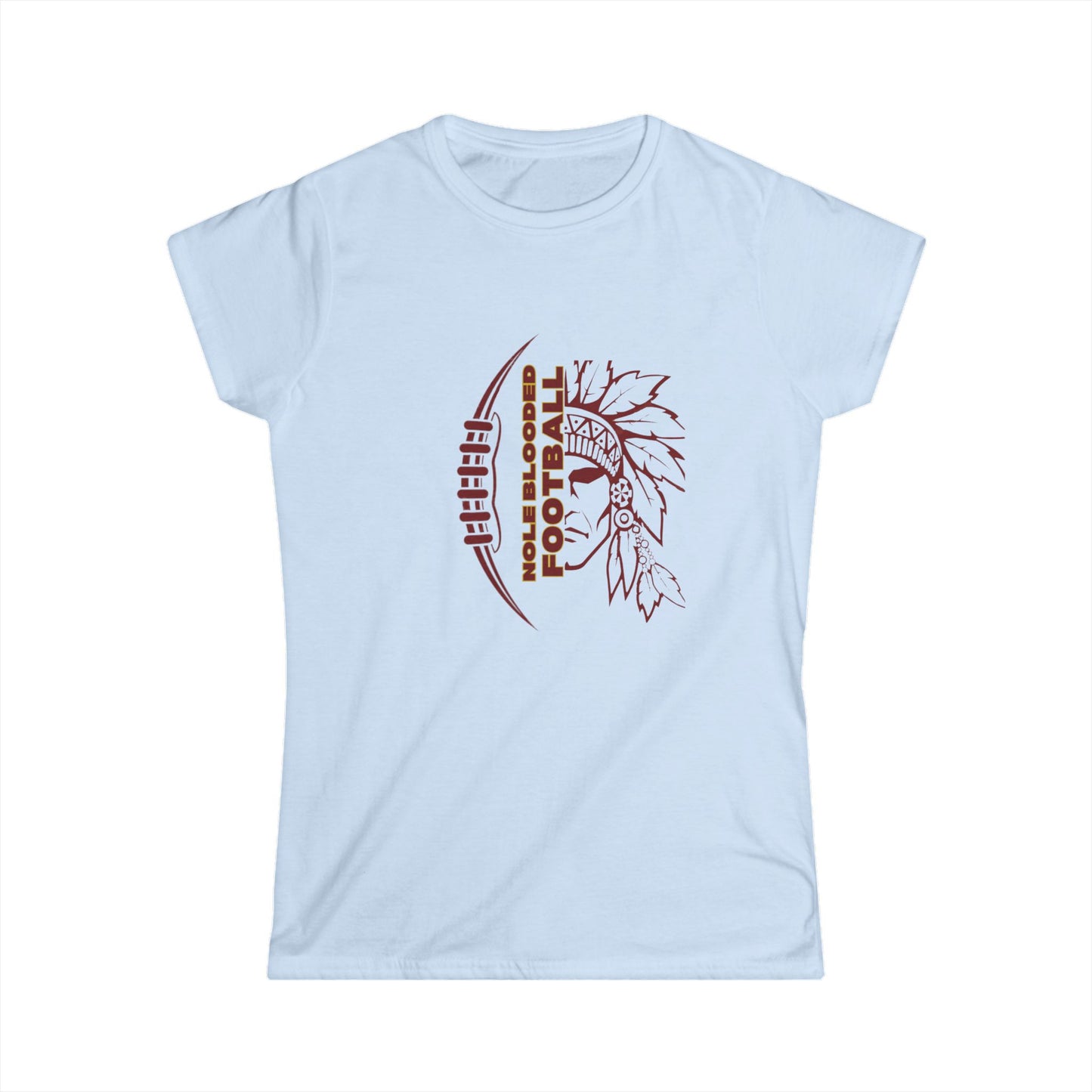 NOLEBLOODED Football Women's Softstyle T-Shirt