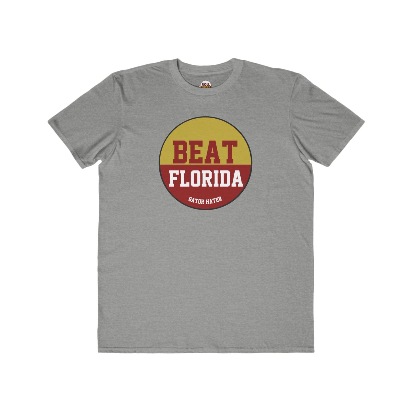 Gameday - "BEAT FLORIDA Gator Hater Button" Men's Lightweight Fashion Tee