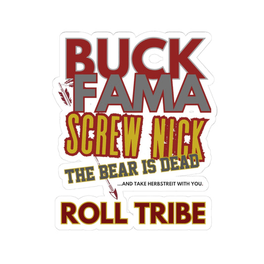 Roll Tribe "Screw Nick" Kiss-Cut Stickers