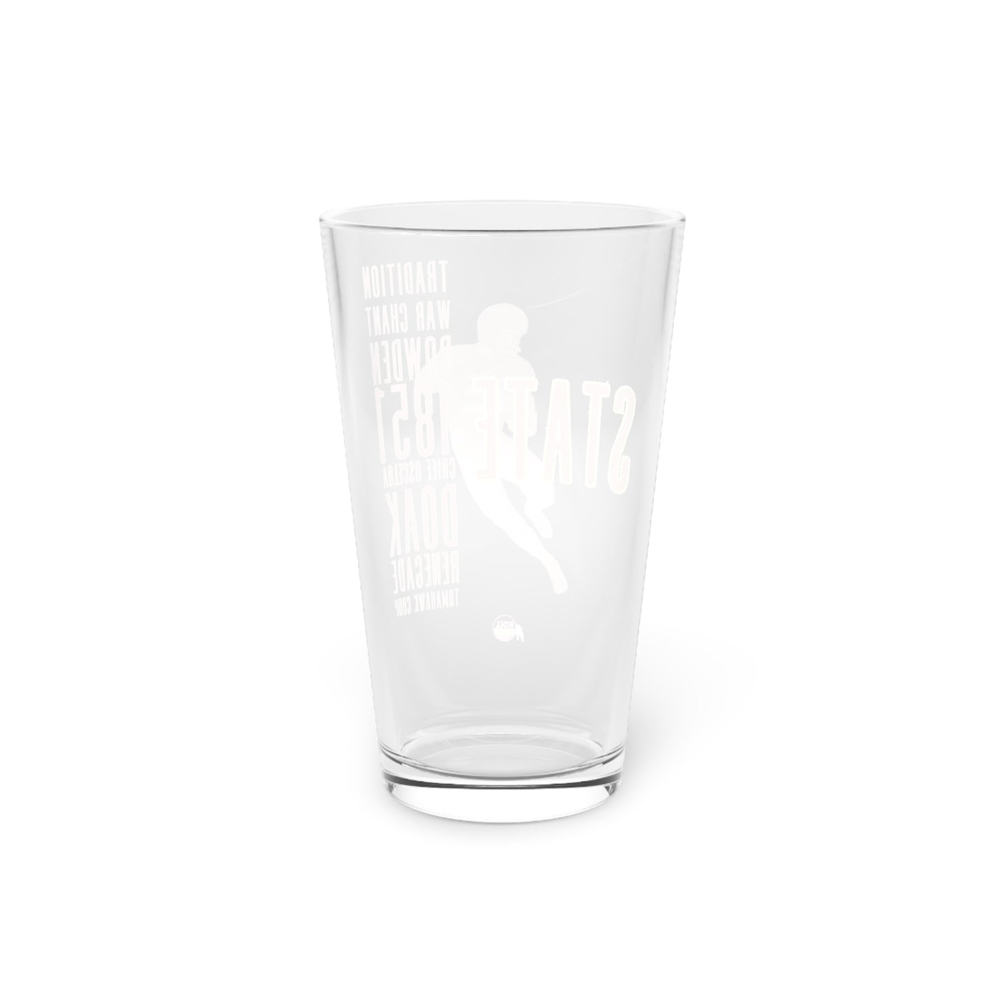 State Pride 16oz Pint Glass - Perfect for Game Days & Celebrations