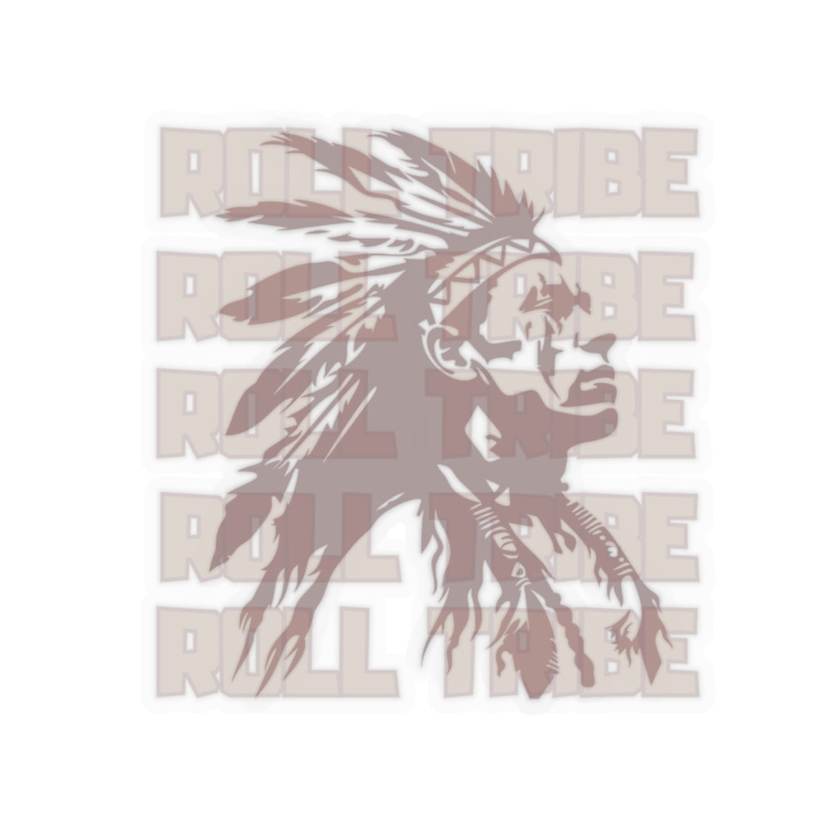 "Roll Tribe Osceola" Kiss-Cut Stickers