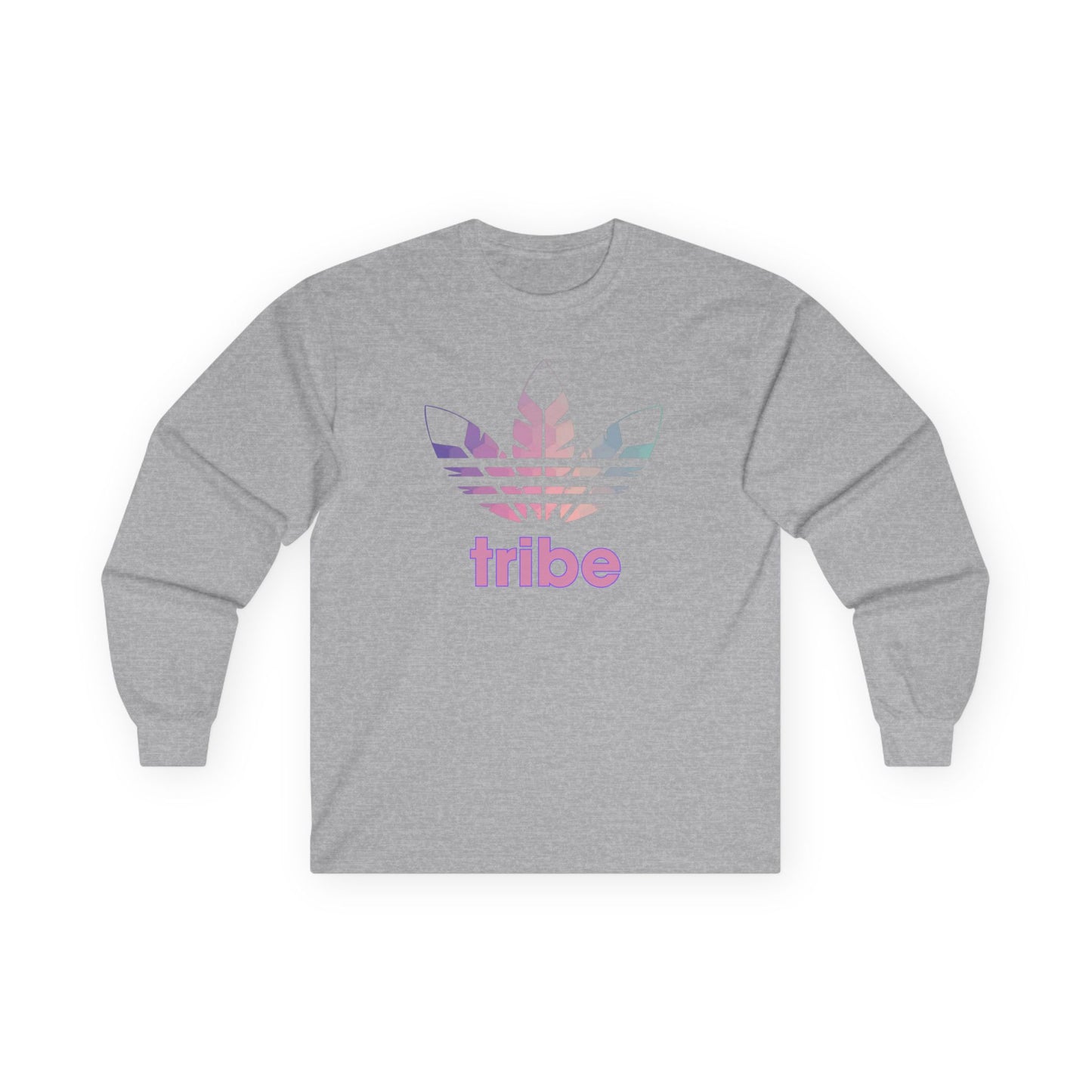 3 Feathers "Trippy Tribe" Unisex Long-Sleeved T-Shirt