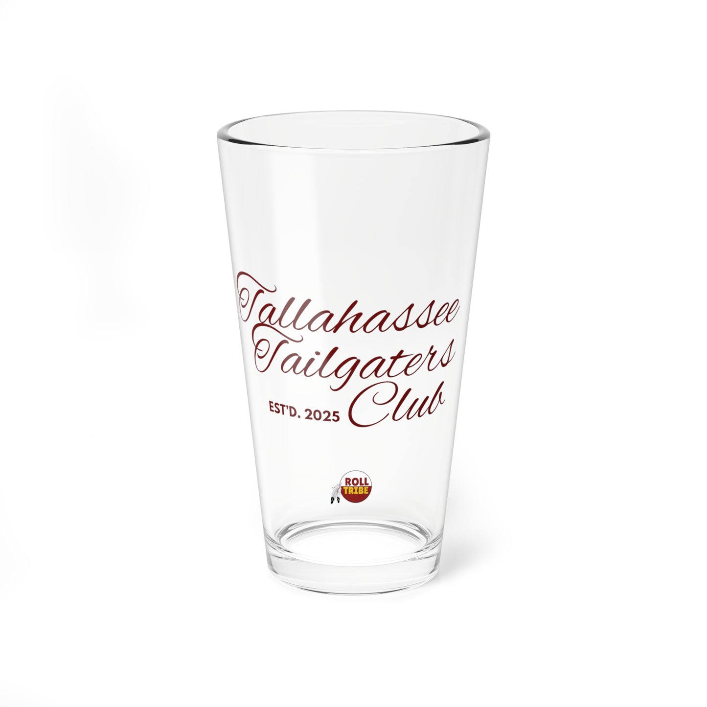 Gameday - "Tallahassee Tailgaters Club"  Mixing Glass - 16oz