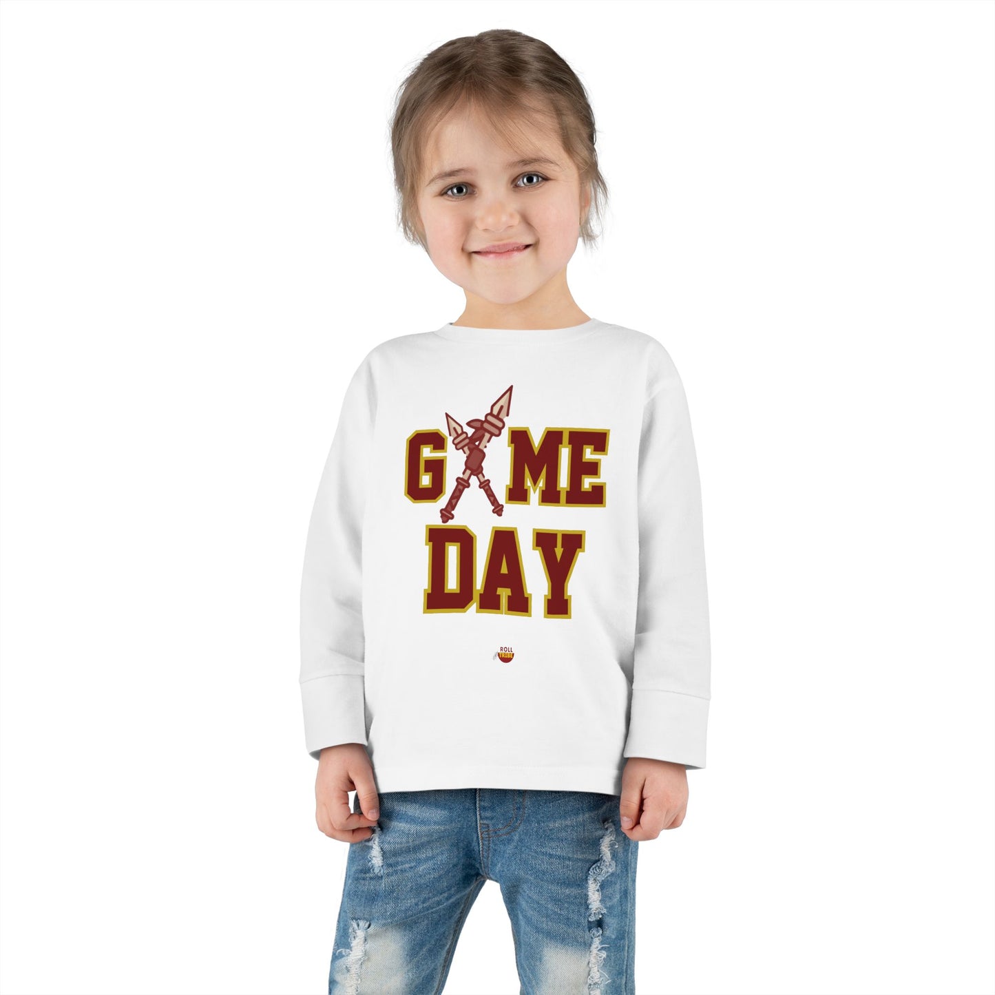Roll Tribe "Game Day" Toddler Game Day Long Sleeve Tee
