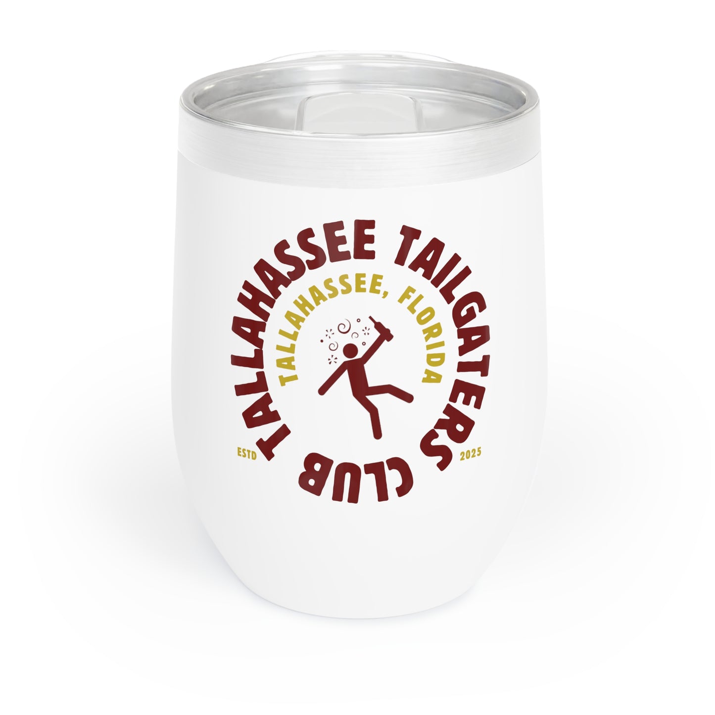 Gameday - "Tallahassee Tailgaters Club" Wine Tumbler - Insulated Drinkware
