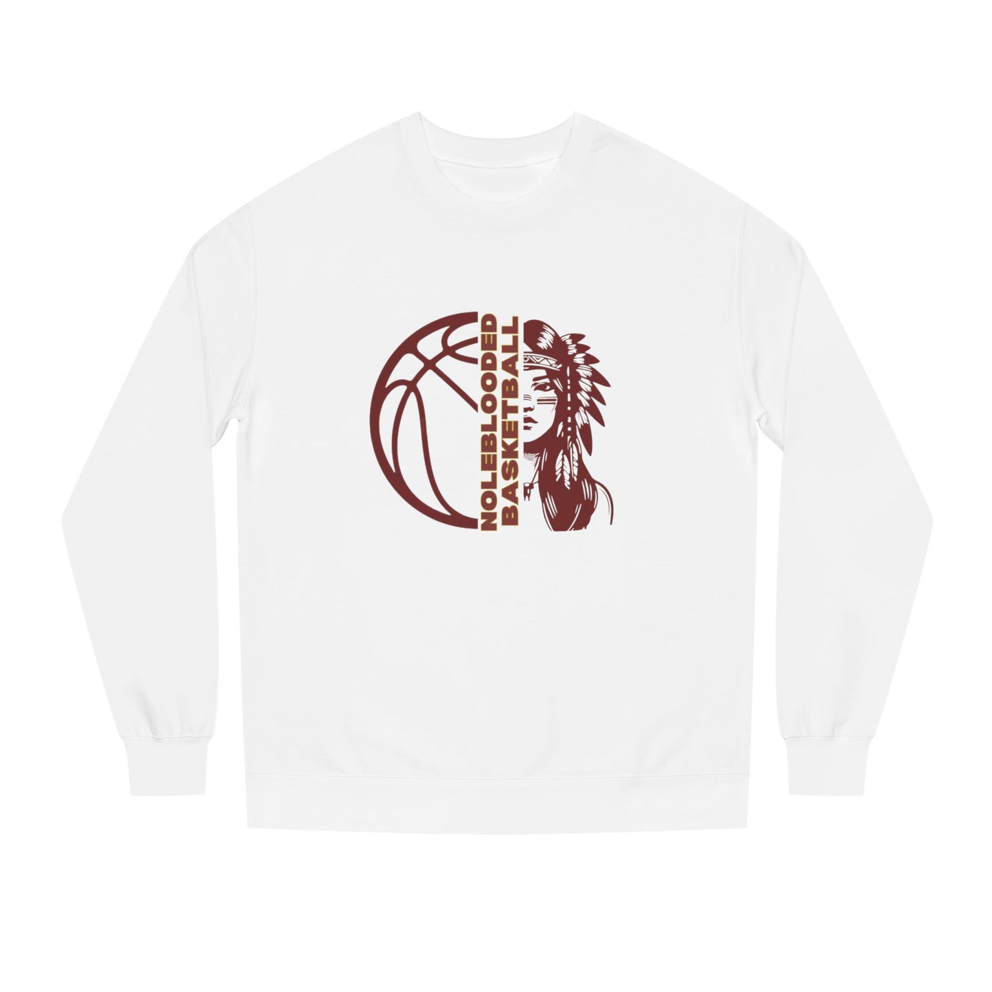 Noleblooded Athletics - Ladies Basketball Unisex Double-Sided, Sweatshirt